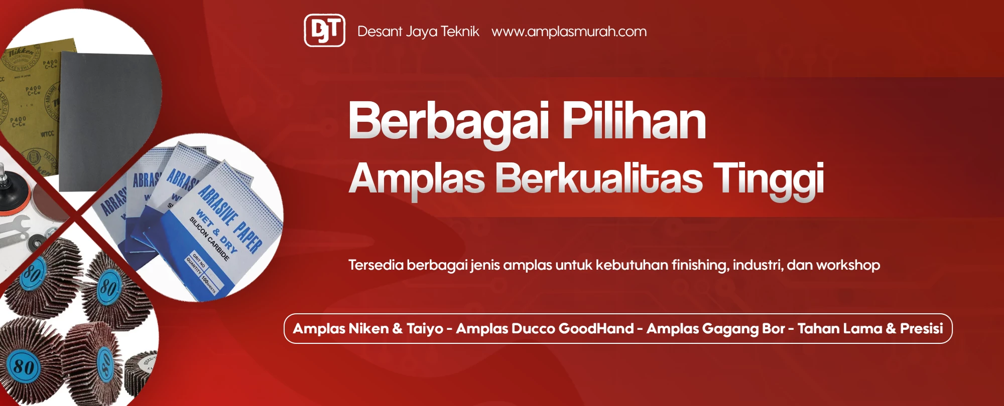 Berbagai Pilihan Amplas Berkualitas Tinggi